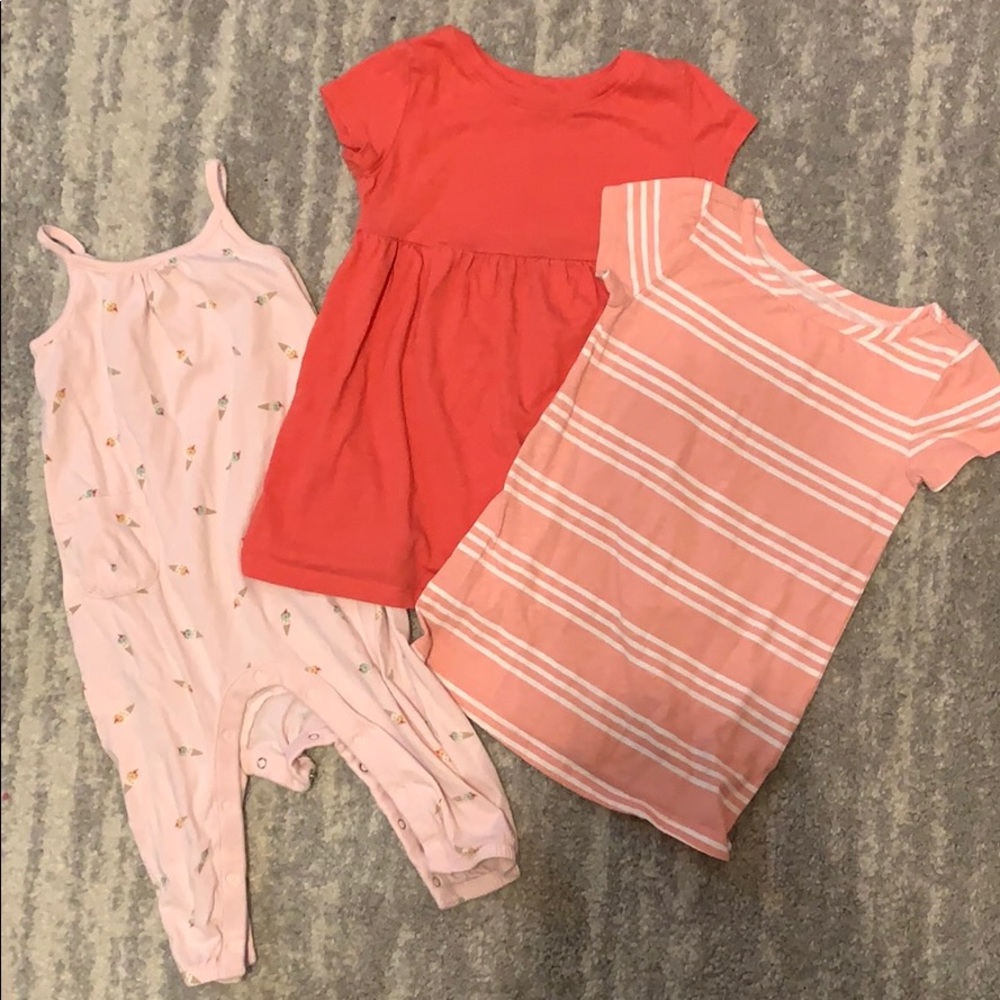 2 Dresses & 1 Romper
